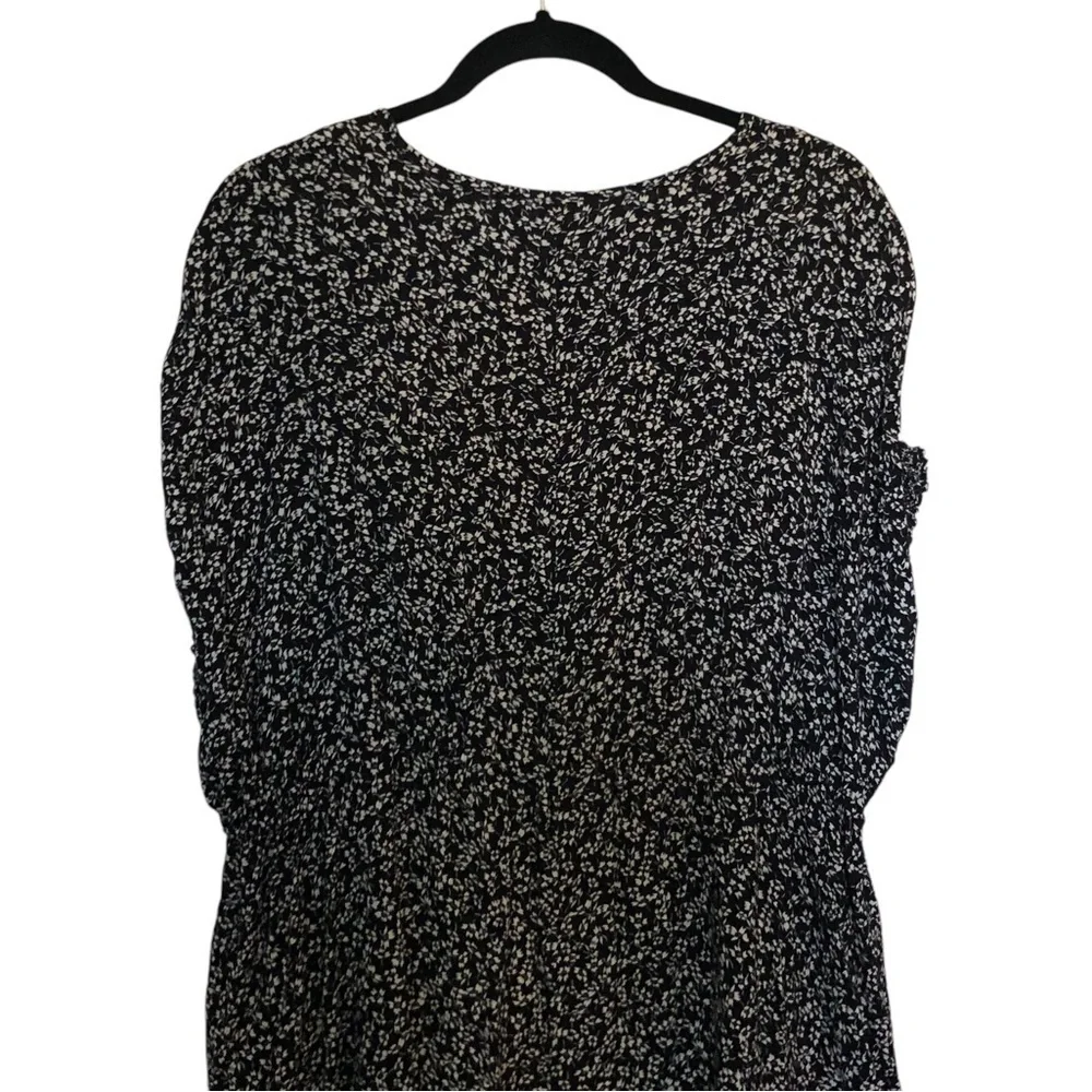 Free People One Fine Day Mini Dress in Black Combo